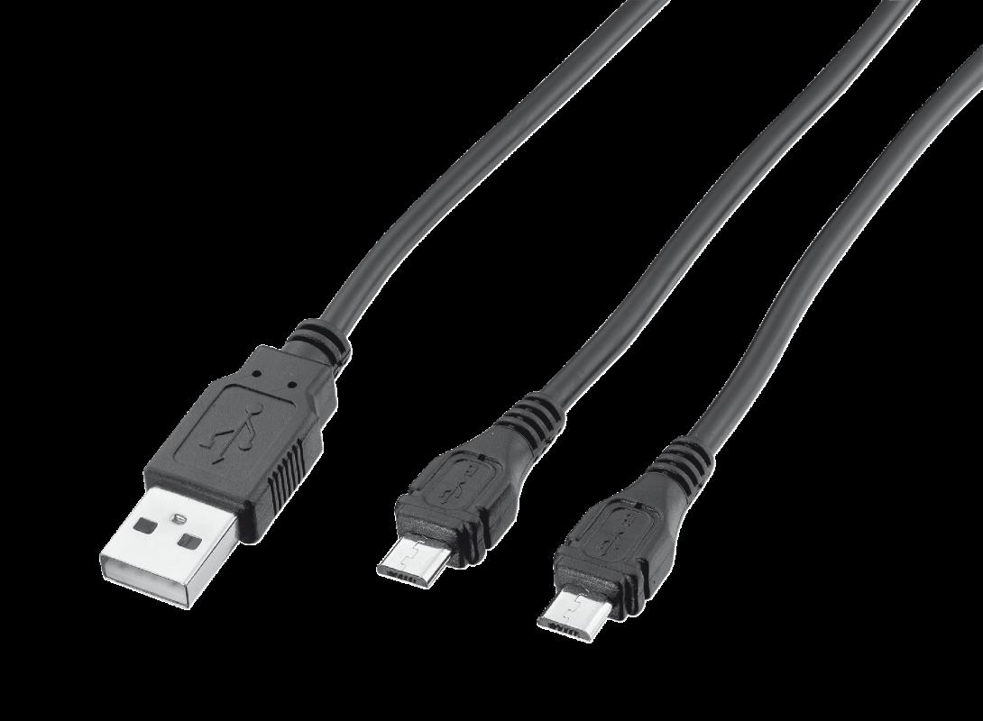 Accesoriu gaming Trust GXT 222 Duo Charge & Play Cable - imagine 3